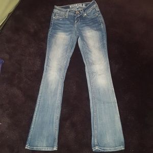 Hydraulic jeans size 0 slim boot cut